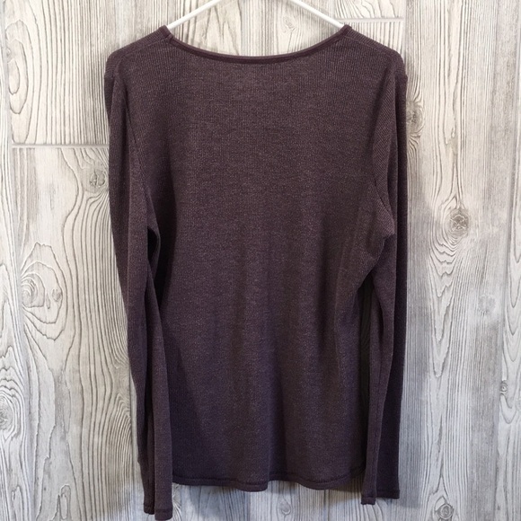 Gander Mountain Guide Series Women’s Thermal Shirt Purple Large - Picture 4 of 6